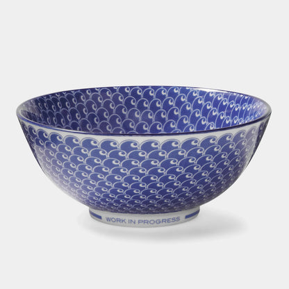 NOODLE BOWL White Blue