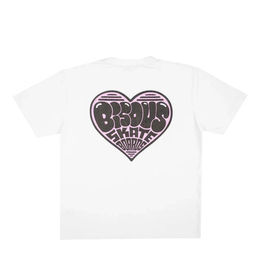 Heart Tee White