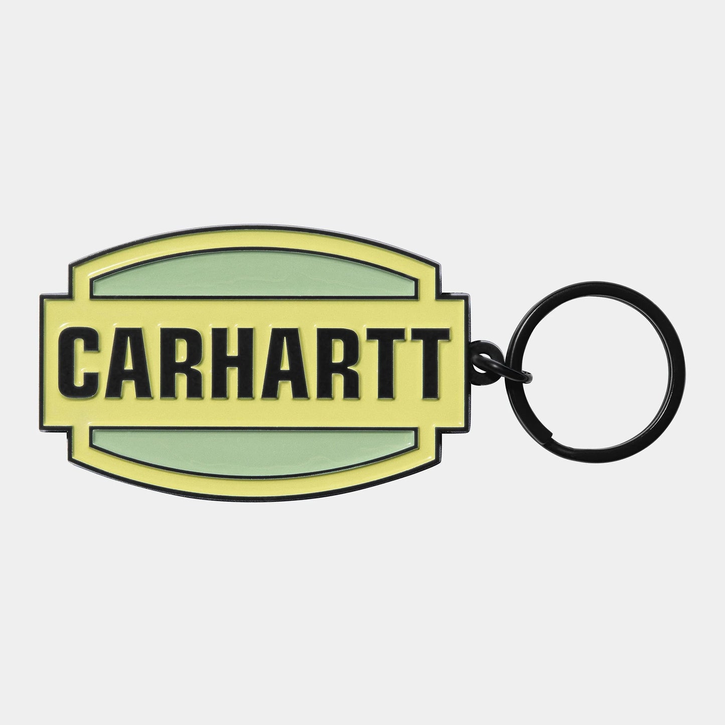 Porte Clefs Carhartt Wip PRESS SCRIPT KEYCHAIN Artic Lime