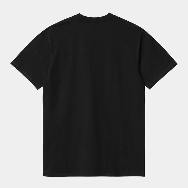T Shirt Carhartt Wip AMERICAN SCRIPT S/S TEE BLACK