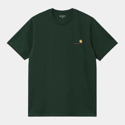 AMERICAN SCRIPT S/S TEE Conifer