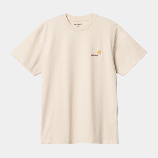 AMERICAN SCRIPT S/S TEE Natural