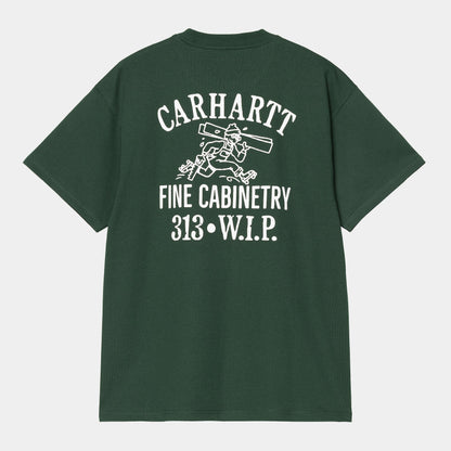 T Shirt Carhartt Wip CABINETRY S/S TEE Conifer