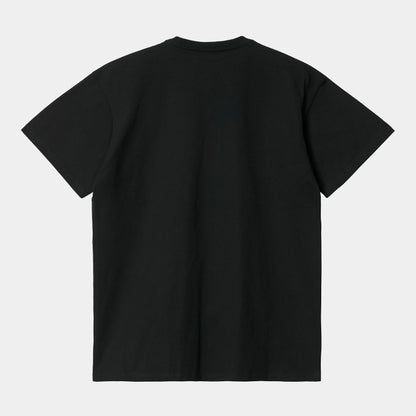 T Shirt Carhartt Wip CHASE S/S TEE Black Gold