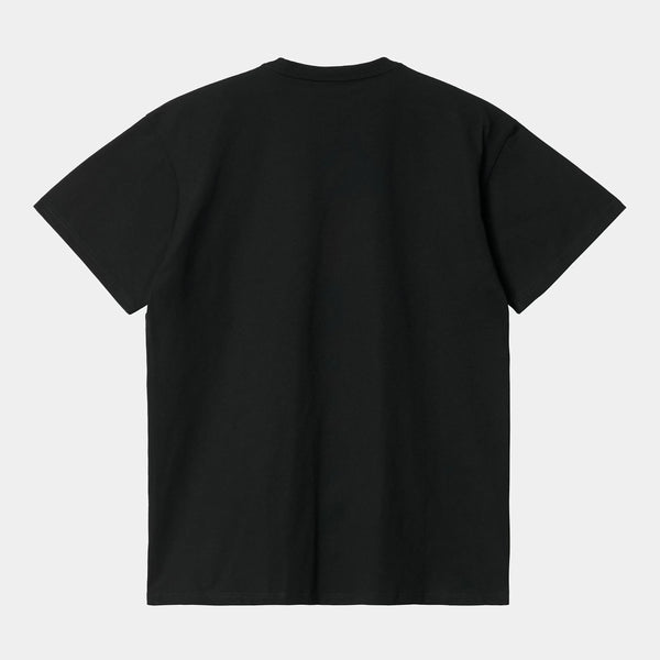 T Shirt Carhartt Wip CHASE S/S TEE Black Gold