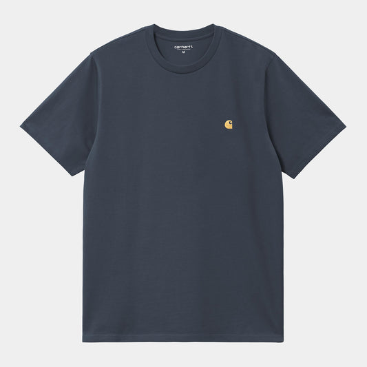 CHASE S/S TEE Dusky Blue