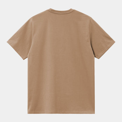 T Shirt Carhartt Wip CHASE S/S TEE Peanut Gold