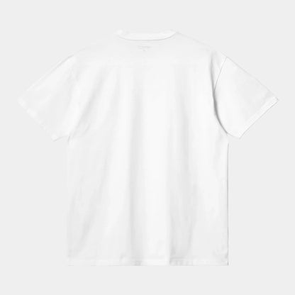 T Shirt Carhartt Wip CHASE S/S TEE White Gold