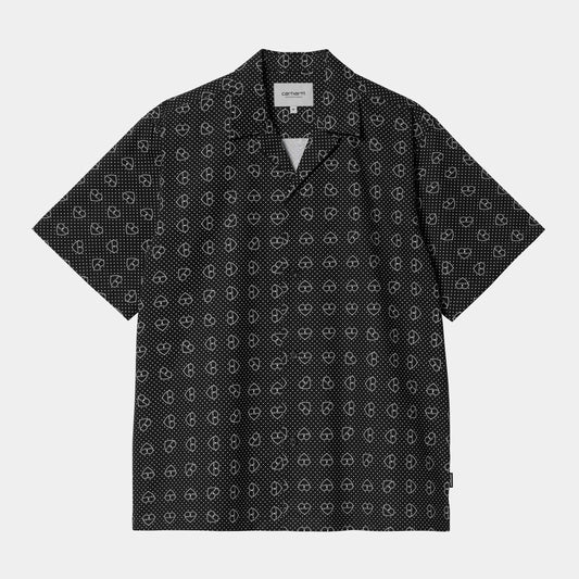 Chemise Carhartt Wip FUROSHIKI S/S SHIRT Black