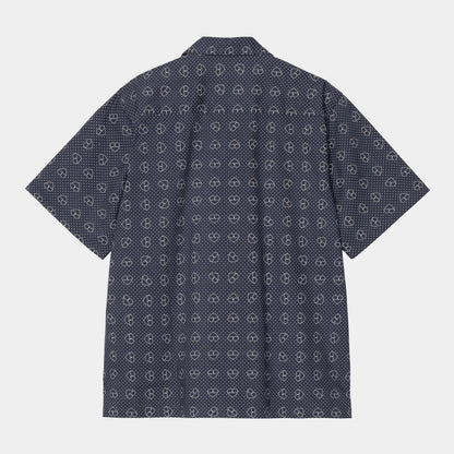Chemise Carhartt Wip FUROSHIKI S/S SHIRT Blue