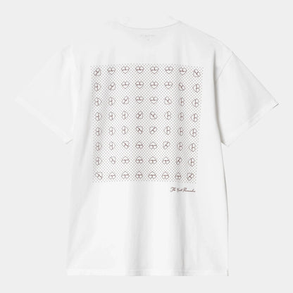 T Shirt Carhartt Wip FUROSHIKI S/S TEE White Red