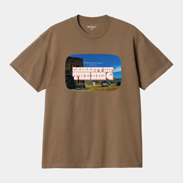 T Shirt Carhartt Wip GREATEST FLICKS S/S TEE Coconut — Carhartt wip