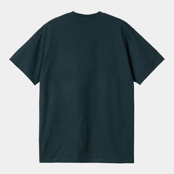 T Shirt Carhartt Wip GREATEST FLICKS S/S TEE Deep Lagoon