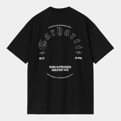 T Shirt Carhartt Wip GREATEST HITS S/S TEE Black White