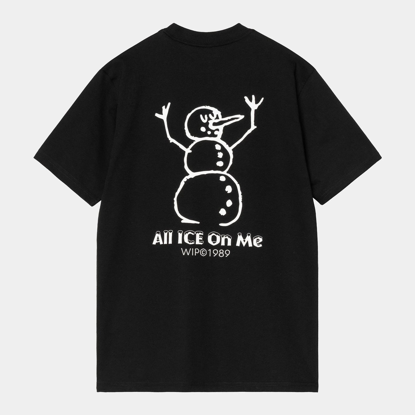 ICE S/S TEE Black - Uptown 42