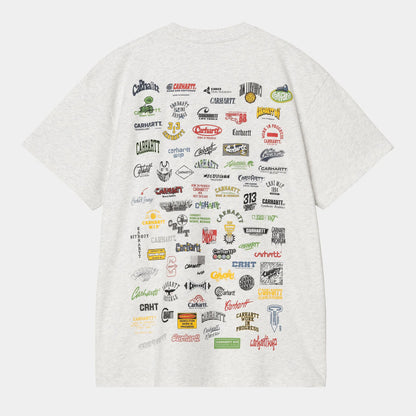 T Shirt Carhartt Wip LOGO S/S TEE Ash Grey