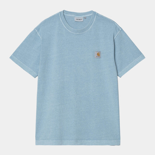T Shirt Carhartt Wip NELSON S/S TEE Clay Blue