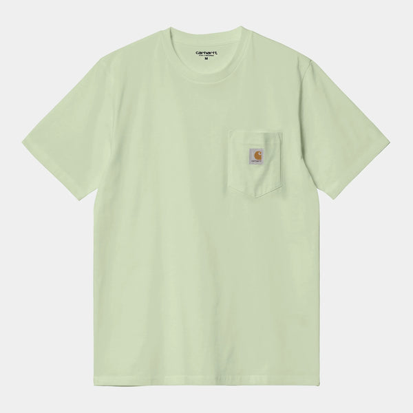 T Shirt Carhartt Wip POCKET S/S TEE Charm Green — Carhartt wip