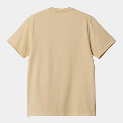 T Shirt Carhartt Wip POCKET S/S TEE Cornsilk