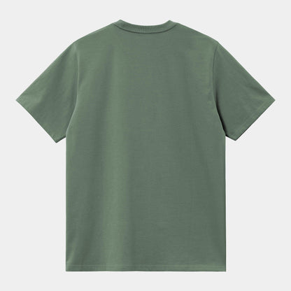 T Shirt Carhartt Wip POCKET S/S TEE Duck Green