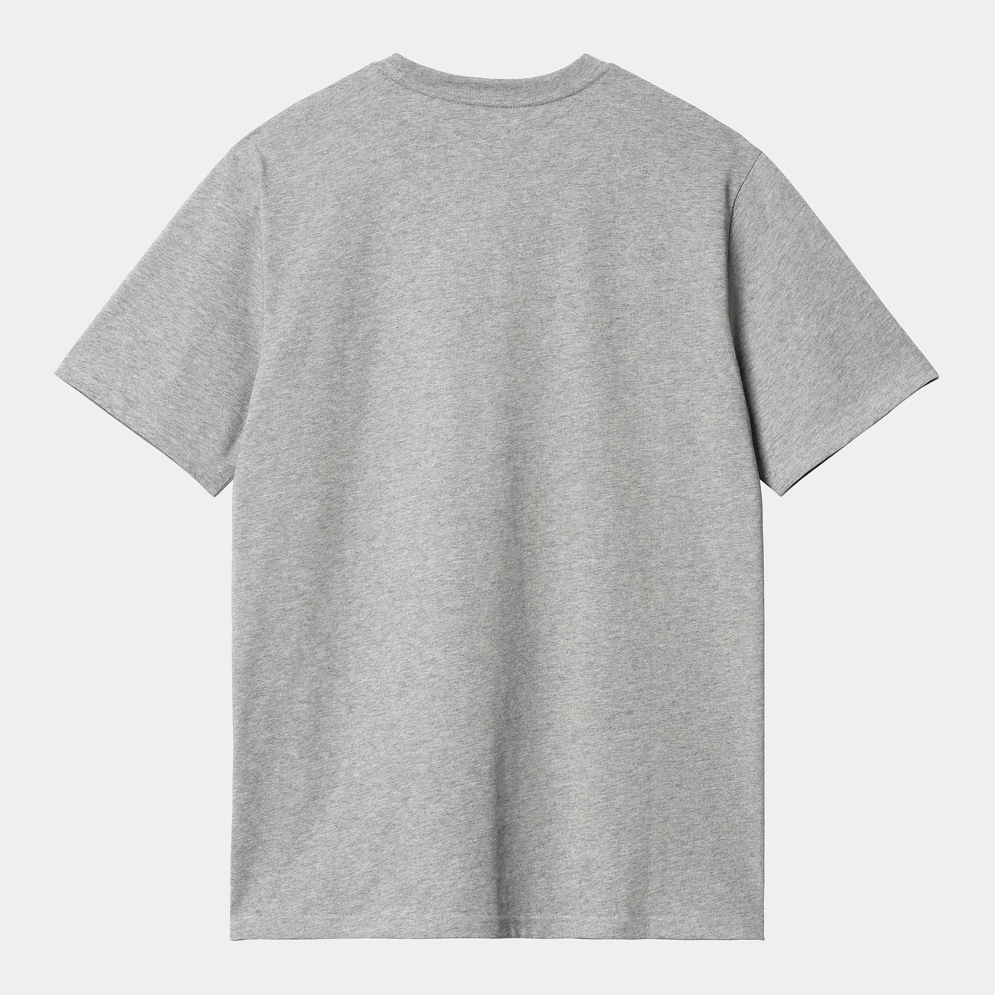 POCKET S/S TEE Grey Heather - Uptown 42