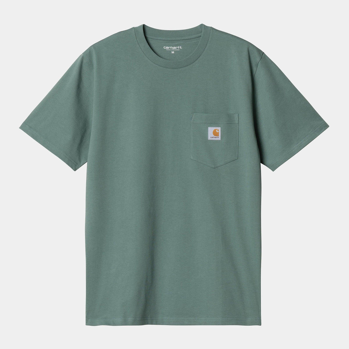 T Shirt Carhartt Wip POCKET S/S TEE Silver Pine