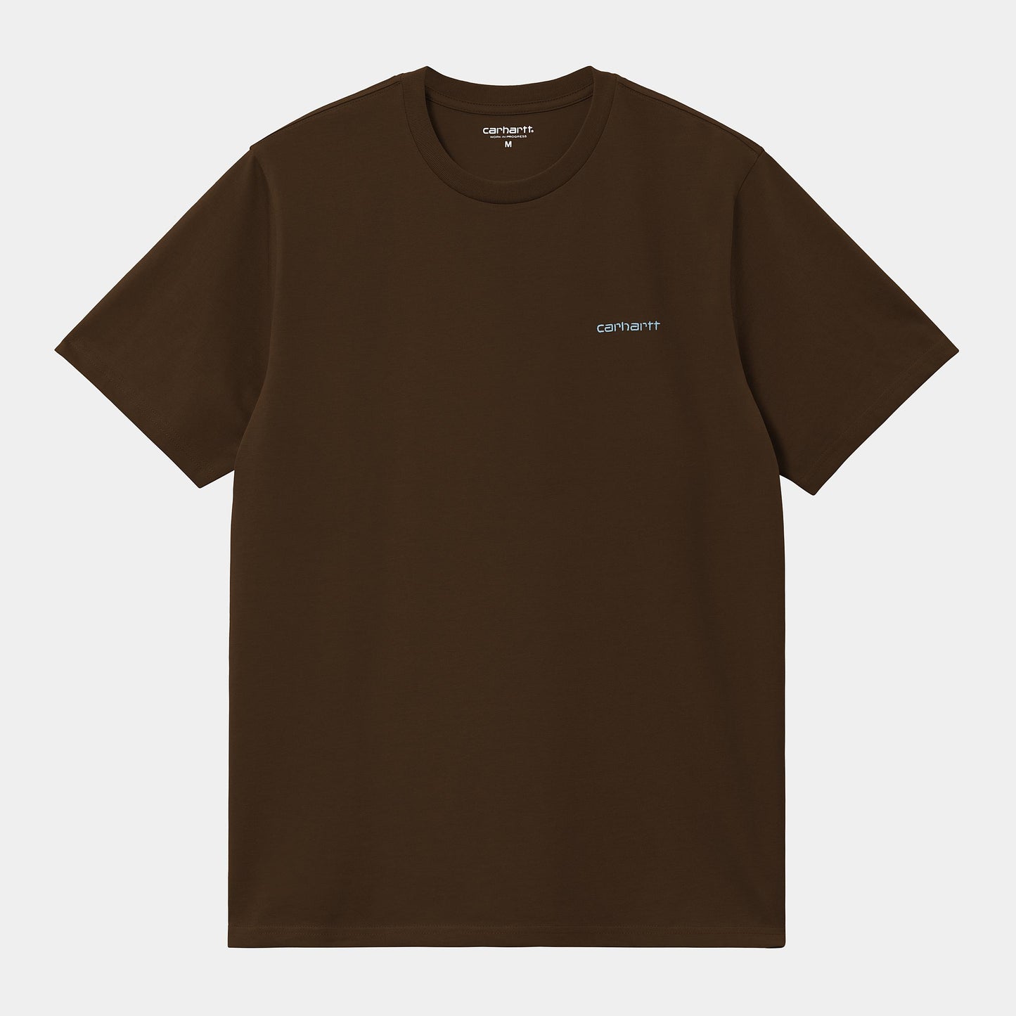 SCRIPT EMBROIDERY S/S TEE Liberica Air Sky