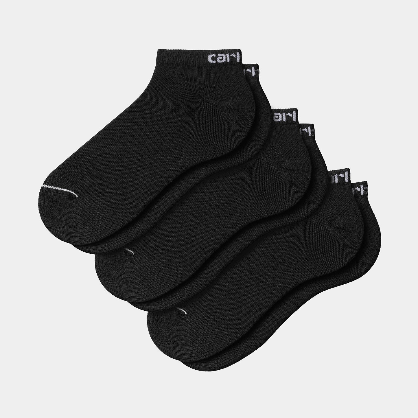 Chausette Carhartt Wip SCRIPT SNEAKERS SOCKS Black