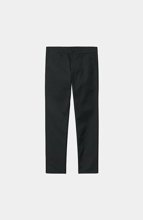 Pantalon Carhartt Wip SID PANT BLACK — Carhartt WIP