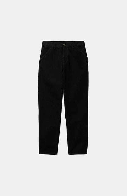 Jean Carhartt Wip SINGLE KNEE PANT BLACK