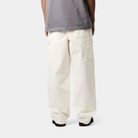 Jean Carhartt Wip SINGLE KNEE PANT Wax Rinsed