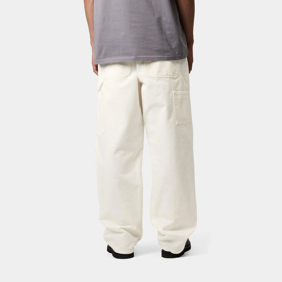 Jean Carhartt Wip SINGLE KNEE PANT Wax Rinsed