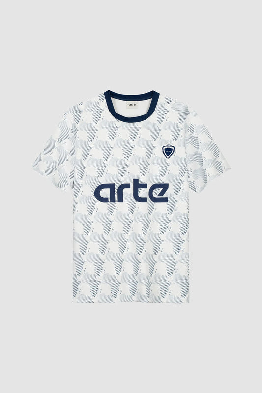 FOOTBALL SHIRT White Navy