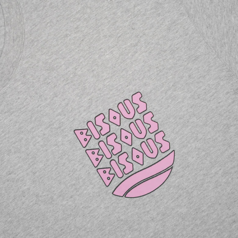 T Shirt Bisous Skateboards CAP D AGDE Sport Grey