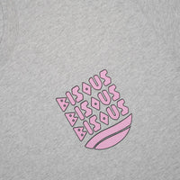 T Shirt Bisous Skateboards CAP D AGDE Sport Grey