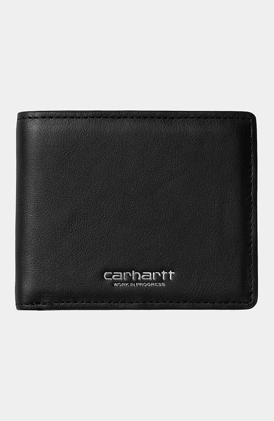 Portefeuille Carhartt Wip VEGAS BILLFOLD WALLET Black Silver