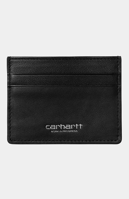 Portefeuille Carhartt Wip VEGAS CARDHOLDER Black Silver