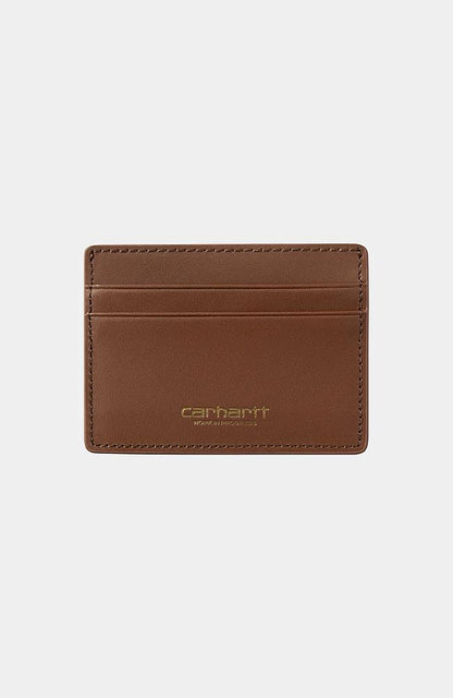 Portefeuille Carhartt Wip VEGAS CARDHOLDER Cognac Gold