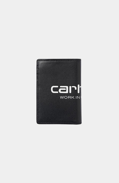 Portefeuille Carhartt Wip VEGAS VERTICAL WALLET Black White