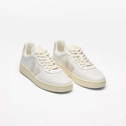 Veja V-90 Leather White Natural