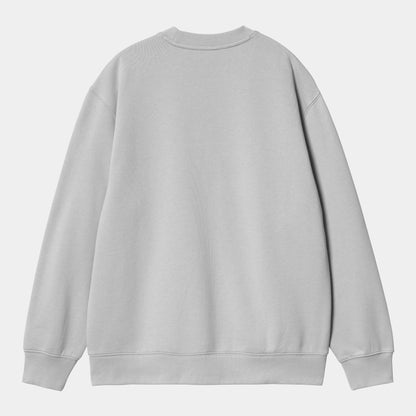 W CARHARTT SWEAT Basalt White