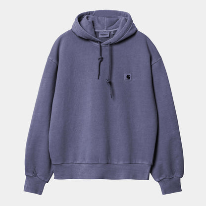 W HOODED NELSON SWEAT Aura