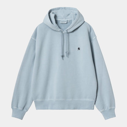 W HOODED NELSON SWEAT Dusty Ice