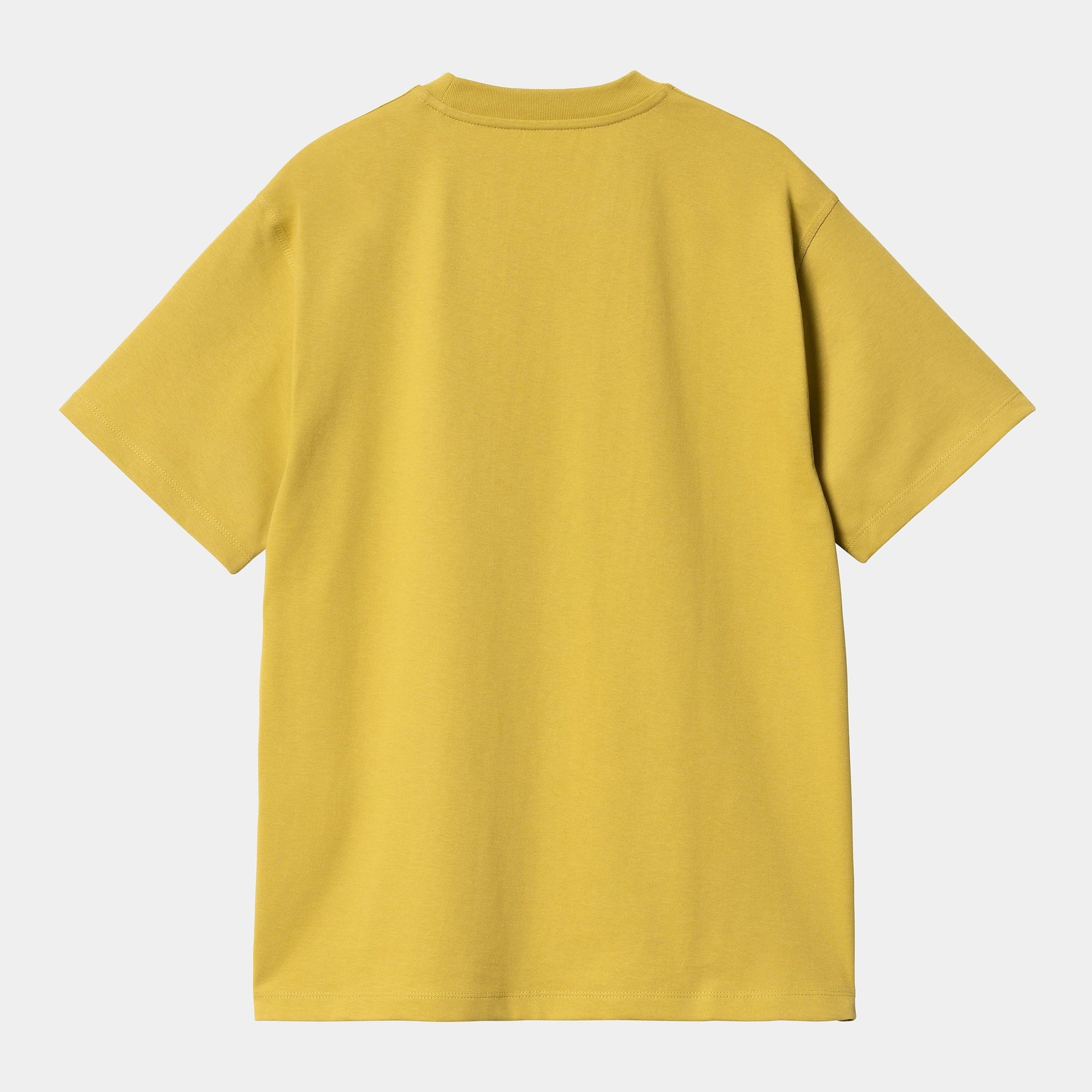 W AMERICAN SCRIPT S/S TEE Golden Olive - Uptown 42