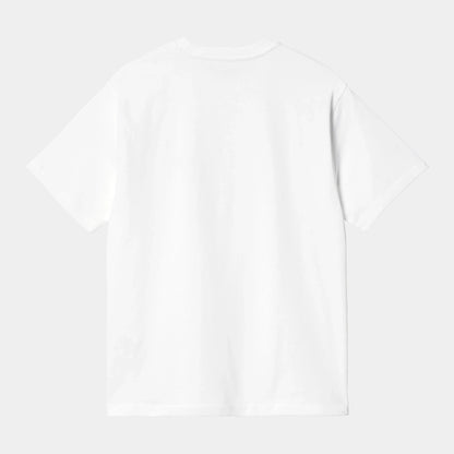 W AMERICAN SCRIPT S/S TEE White