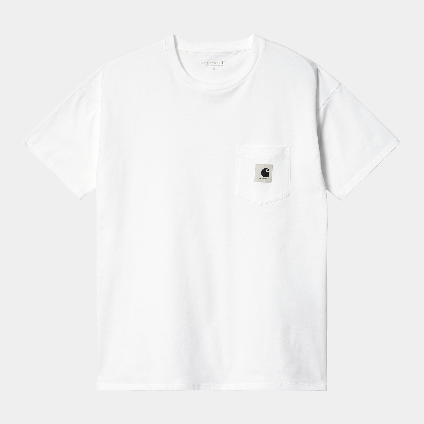 W POCKET S/S TEE White - Uptown 42