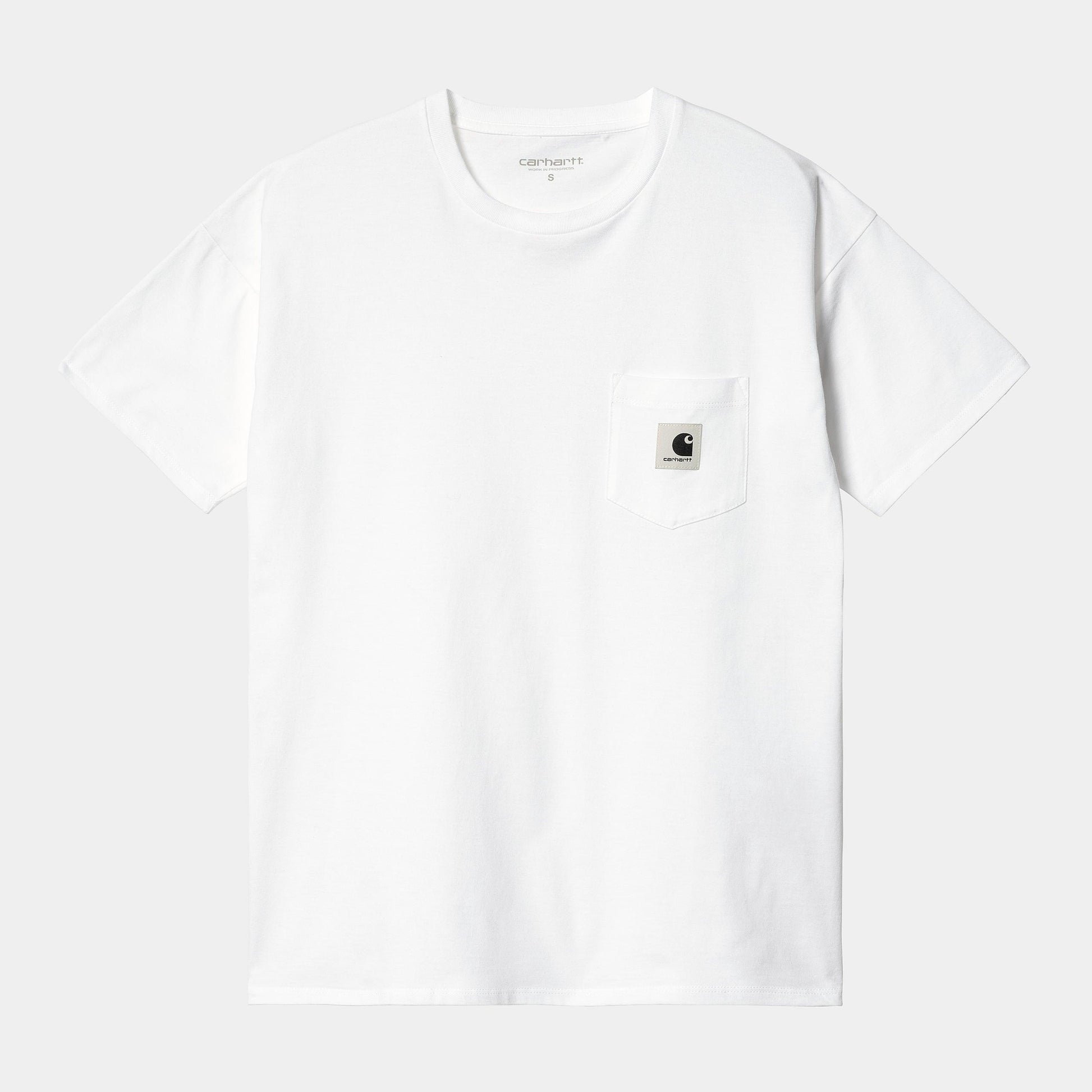 W POCKET S/S TEE White - Uptown 42