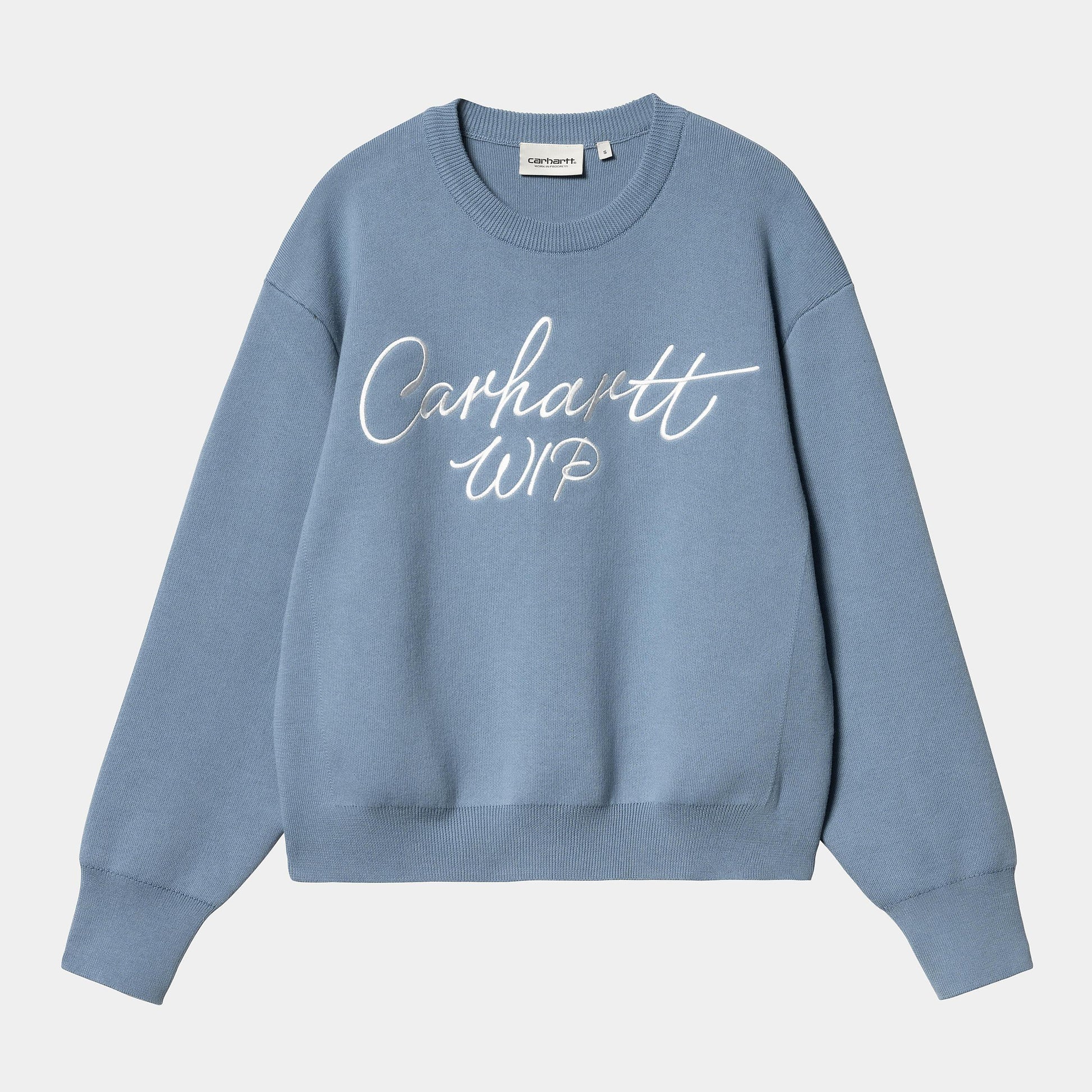 W SIGNATURE SWEATER Dusty Ice Wax - Uptown 42