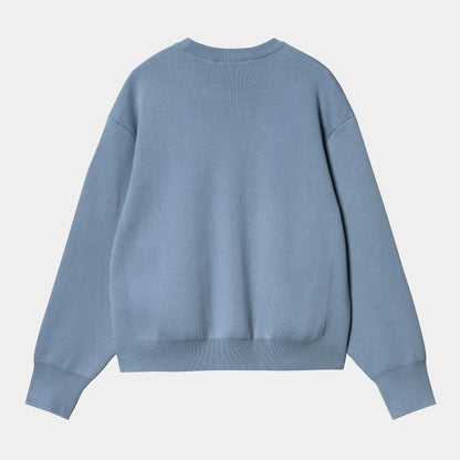 W SIGNATURE SWEATER Dusty Ice Wax