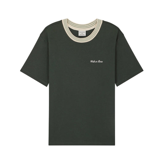 Le t-shirt héritage vert forêt